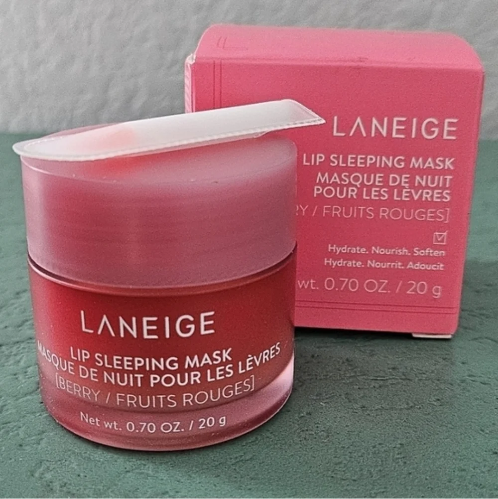 NEW Laneige Lip Sleeping Mask - Berry - 20g Full Size